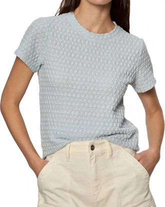 Sanctuary Pucker Up Perfect Tee In Blue Aura