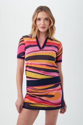 Trina Turk La Jolla Ss Polo