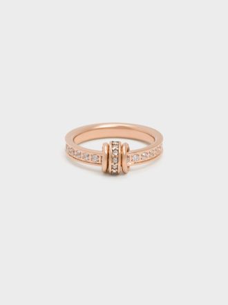 Charles & Keith Hermione Crystal Ring