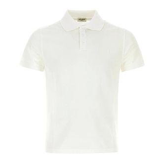 Saint Laurent Heren, Tops, Wit, Maat: XL