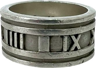 Tiffany & Co. Silver Silver 925 Band Ring (Pre-Owned)