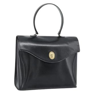 Dior Pre-owned Vintage Leren Handtas - Dames - Vintage Handtas - Zwart - ONE Size - Leer - Vintage