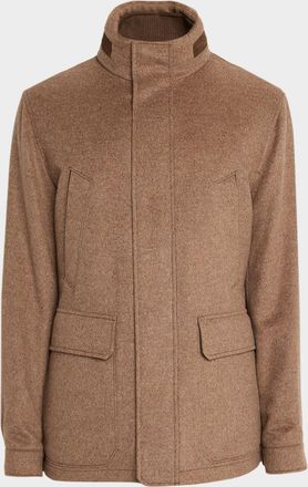 Ermenegildo Zegna Mens Oasi Cashmere Elements Car Coat