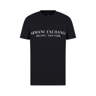 A|X Armani Exchange Hombre, Camisetas, Azul, Talla: M
