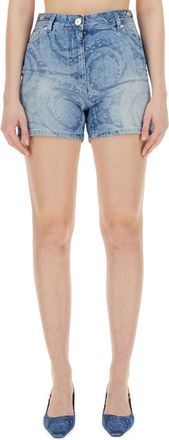 Versace Denim Shorts-Donna