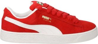 Puma Suede XL Sneakers - unisex - Skateschoenen - Rood - 42 1/2 EU - Leer - Fitness