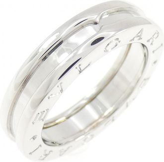 Bulgari White Gold (18K) Band Ring (Pre-Owned)