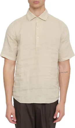 MC2 Saint Barth Short-Sleeved Polo Shirt with Classic Collar