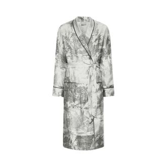 Pierre-Louis Mascia Robes, female, Gray, Size: ONE SIZE Aloegum Dressing Gown