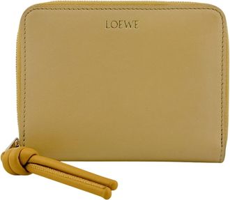 Loewe Yellow Leather Wallet (Bi-Fold) (Pre-Owned)