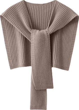 Generic Sweater Shawls and Wraps for Women Knitted Chunky Knotted Casual Neck Scarf Lightweight Winter Shoulder Capes Womens Clothing Accessories