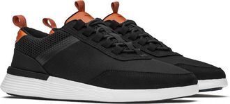 Wolf & Shepherd Crossover Victory Sneaker in Black /Black at Nordstrom, Size 10.5
