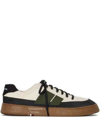 Osklen canvas panelled sneakers - men - Rubber/Canvas/Fabric - 41 - Neutrals