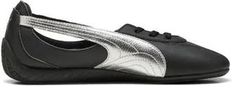 Puma Speedcat Ballet Nova Metallic Sneaker in Puma Black/puma Silver at Nordstrom, Size 10.5