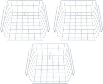 OEM Juego De 3 Cestas Colgantes Ulisem Para Debajo De Estantes - Multifuncionales Y Que Ahorran Espacio Para Cocina Y Ba&ntilde;o