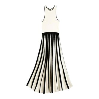 HUGO BOSS Falendula Jurk - Dames - Maxi kleedjes - Zwart - XS - Kleedjes