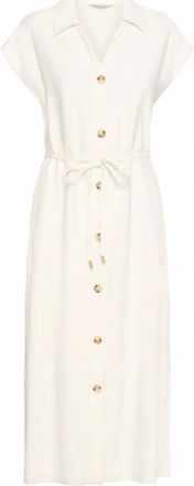 b.young Womens Bydalano Dress In White Marshmallow