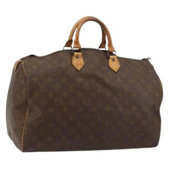 Louis Vuitton Pre-owned Handbags, female, Brown, Size: ONE SIZE Pre-owned Speedy 40 Hand Bag
