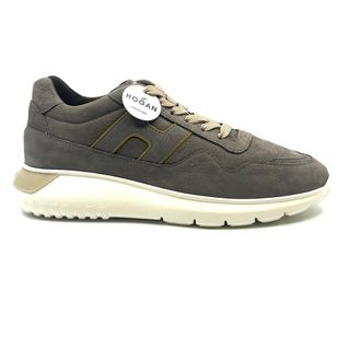 Hogan H371 Interactive Sneakers - Heren - Sneakers - Grijs - 41 1/2 EU - Leer - Schoenen