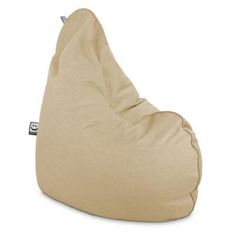 Happers Happers - Puff Pera Relax Terciopelo Vintage Beige Xl Beige