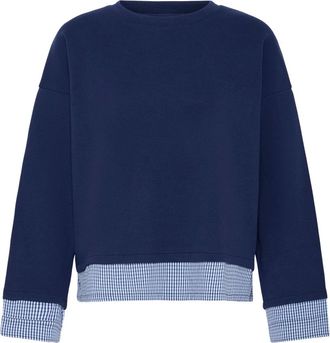 Ichi Su&eacute;ter Ihpinda Mix - Blouses & Shirts - Mujer - Azul - XS