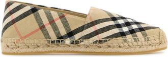 Burberry Beige Canvas Espadrilles