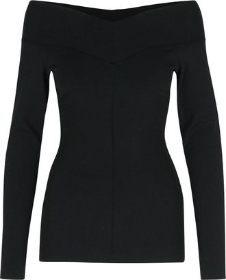 Stella McCartney Black Viscose Blend Top