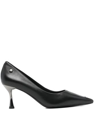 Cult metal-heel pumps - women - Calf Leather/Calf Leather/Rubber - 38 - Black