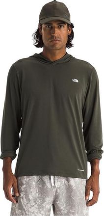 The North Face Adventure Sun Hoodie Mens Clothing New Taupe Green : 2XL, Elastane/Polyester