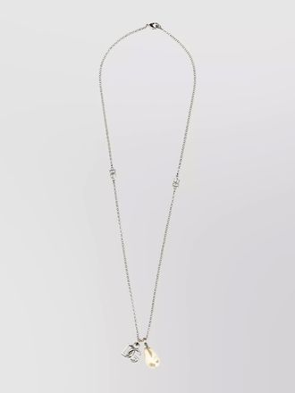 Dolce & Gabbana logo pendant necklace