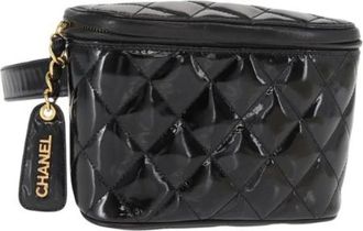 Chanel Pre-owned Clutches, female, Black, Size: ONE SIZE Pre-owned Leather Clutch