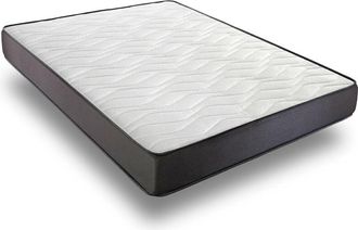 Home Heavenly Home Heavenly - Colch&oacute;n Viscoel&aacute;stico Matt, Anti&aacute;caros, Reversible Y Transpirable, 15 Cm Altura 90 X 190 Cm