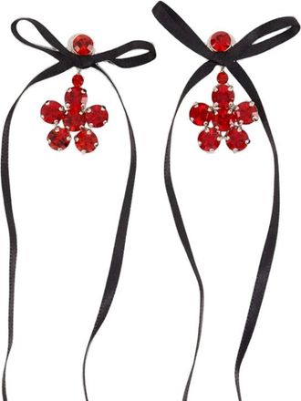 Simone Rocha Redbk Drop Earrings - Silver