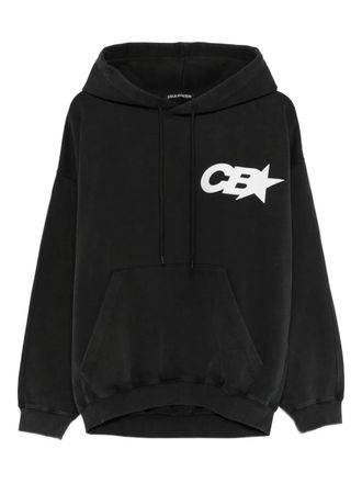 Cole Buxton CB Star Racing hoodie - men - Cotton - S - Black