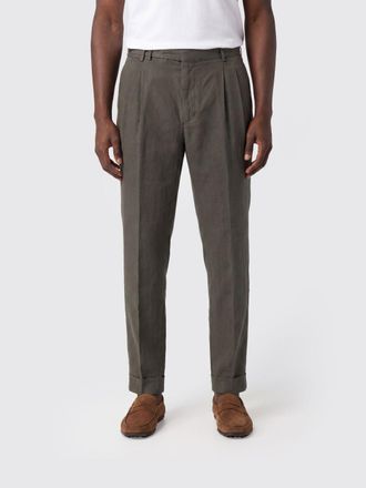 Pantaloni Torino Pantaloni chino slim fit in misto lino e cotone