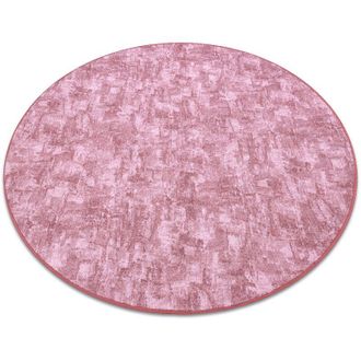 RugsX Rugsx - Alfombra Solid C&iacute;rculo Rubor Rosado 60 Hormig&oacute;n Pink Circulo 170 Cm