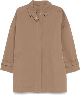 Toteme Organic Cotton Oversized Trench Coat
