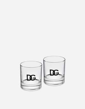 Dolce & Gabbana Set 2 Bicchieri Shot - Cocktail Glasses Multicolor Onesize