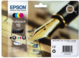 Epson Cartucho Epson 16 Multipack Wf-2010 Wf-2520 Wf-2530 Wf-2054