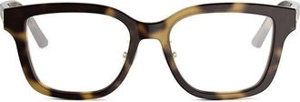 Dior DIORGLOWOS1F2400 Tortoiseshell Havana Acetate Eyeglasses - Brown