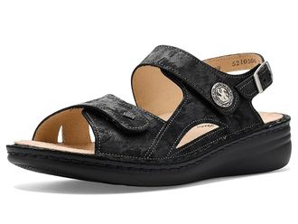 Finn Comfort Barbuda Womens Shoes Black : EU 41 (US Womens 10.5-11) Medium, Suede/Leather
