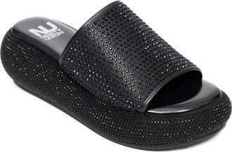 Ninety Union Blingar Slide Sandal in Black at Nordstrom Rack, Size 10