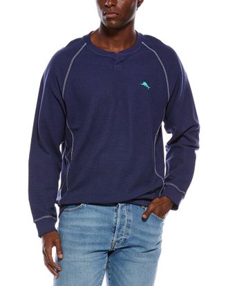 Tommy Bahama Montego Beach Abaco Split Neck Sweatshirt