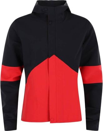 Ferragamo Ferragamo Colorblock Hooded Rain Jacket