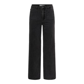 Kaffe Jeans Wide Leg - Jeans - Mujer - Negro - 2XL