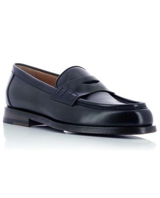 Santoni Mokassins aus Lackleder