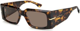 Victoria Beckham 7008/S Wr 9(70) Zonnebril - Dames - Zonnebrillen - Bruin - 55 MM - Accessoires