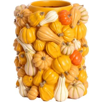 Light & Living Light&living - Vaso Peque&ntilde;o Pumpkin Amarillo - &Oslash;27,5x33 Cm