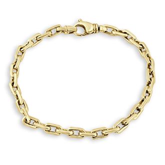 Pompeii3 Mens Rolo Link 14k Gold (26gram) or Platinum (42gram) 5mm Bracelet 8.5