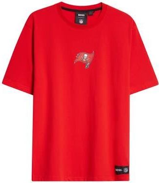 BOSS x NFL Stretch Cotton Graphic T-Shirt in Tampa Bay Bucs - Red at Nordstrom Rack, Size Xxx-Large